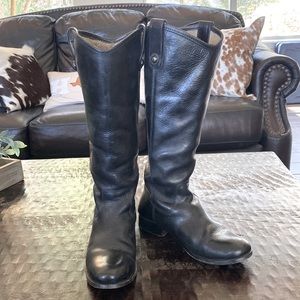 Frye Melissa button riding boot